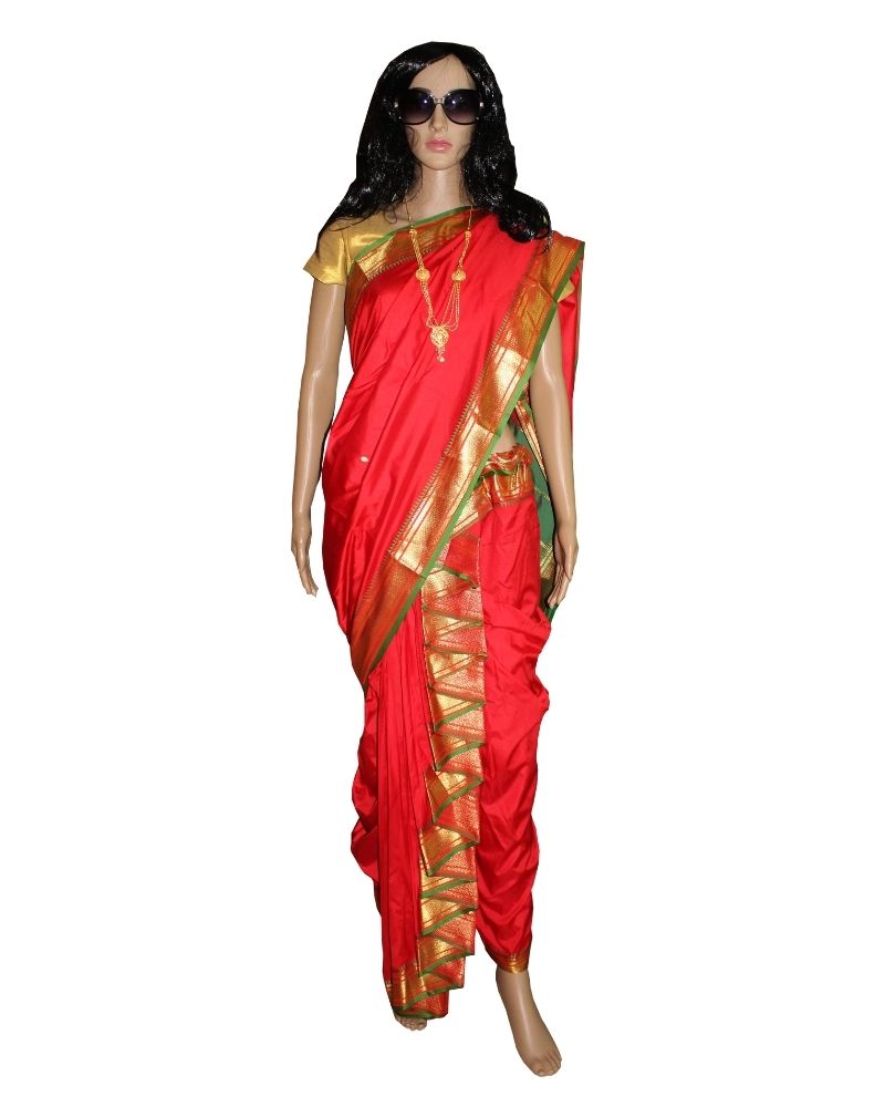 Plain Paithani