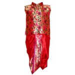 Brocket dhoti kurta